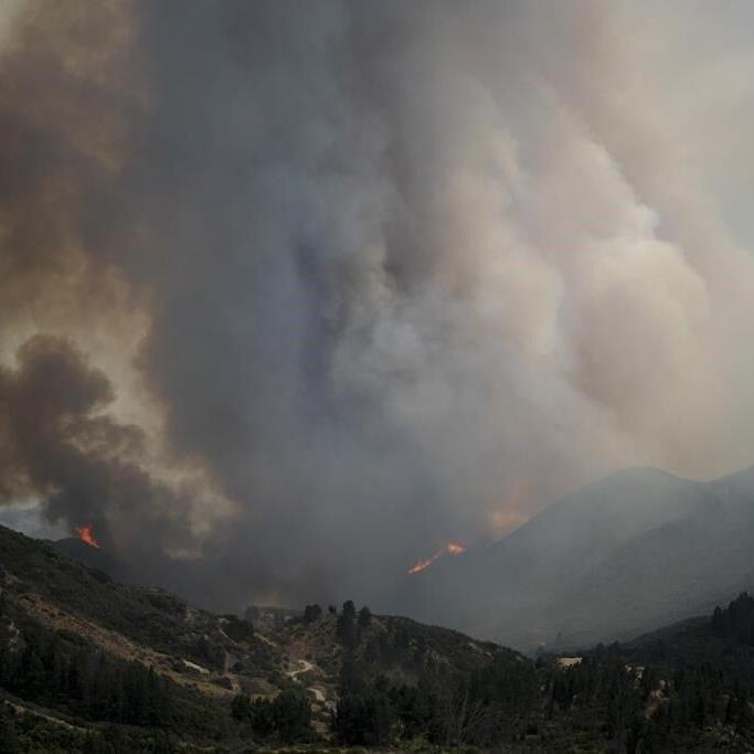 Lightning could worsen wildfire east of LA already threatening 35,000 homes and buildings